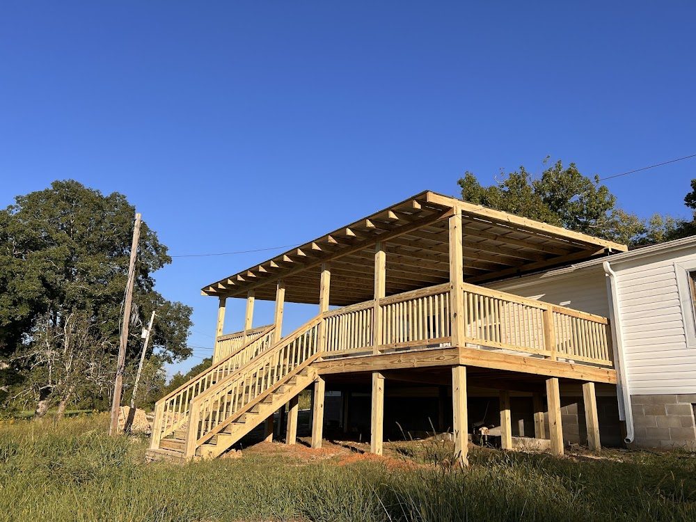 Covered deck